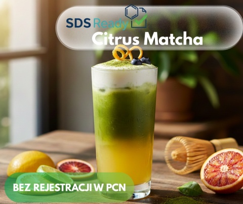 SDS Ready Karta charakterystyki Citrus Matcha 9,9% 8% 6%