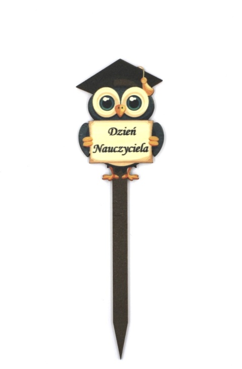Topper „Dzień Nauczyciela” – Sklejka – 5 szt